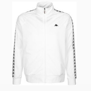 White Kappa Zip-up Jacket in size small